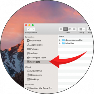 cloud folder mac