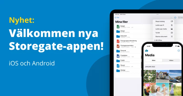 Välkommen Storegates nya app