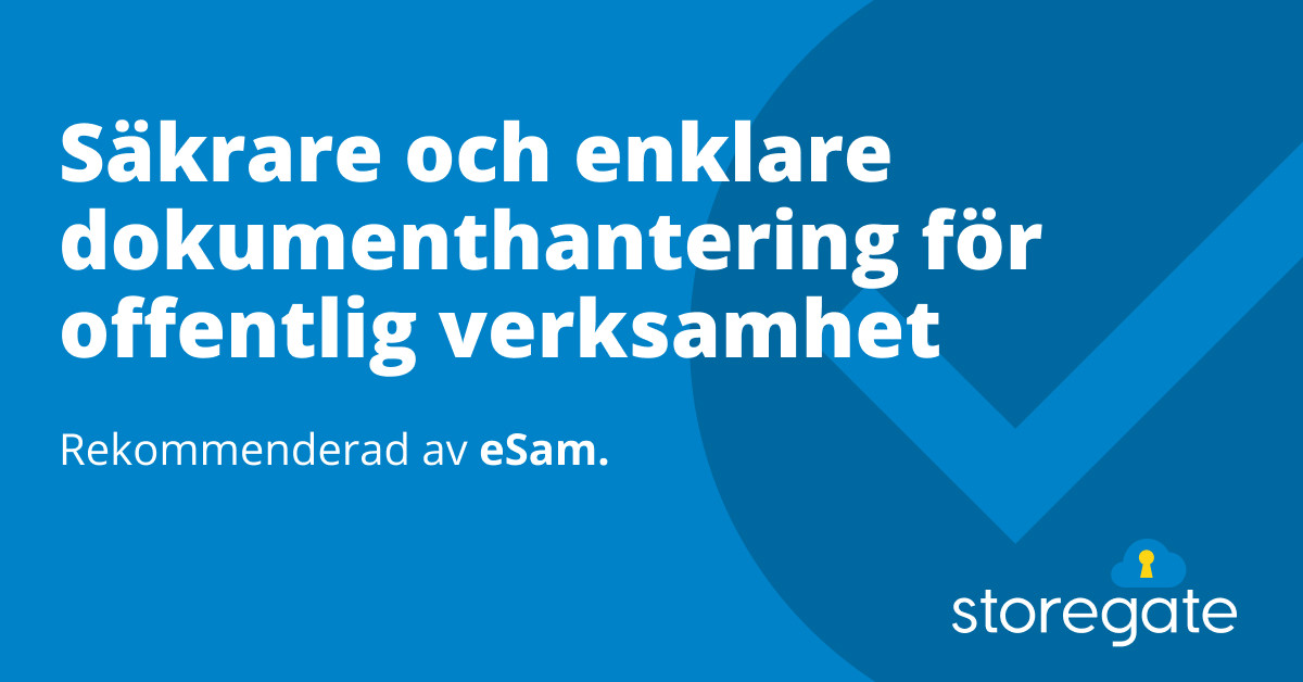 Rekommenderad av eSam