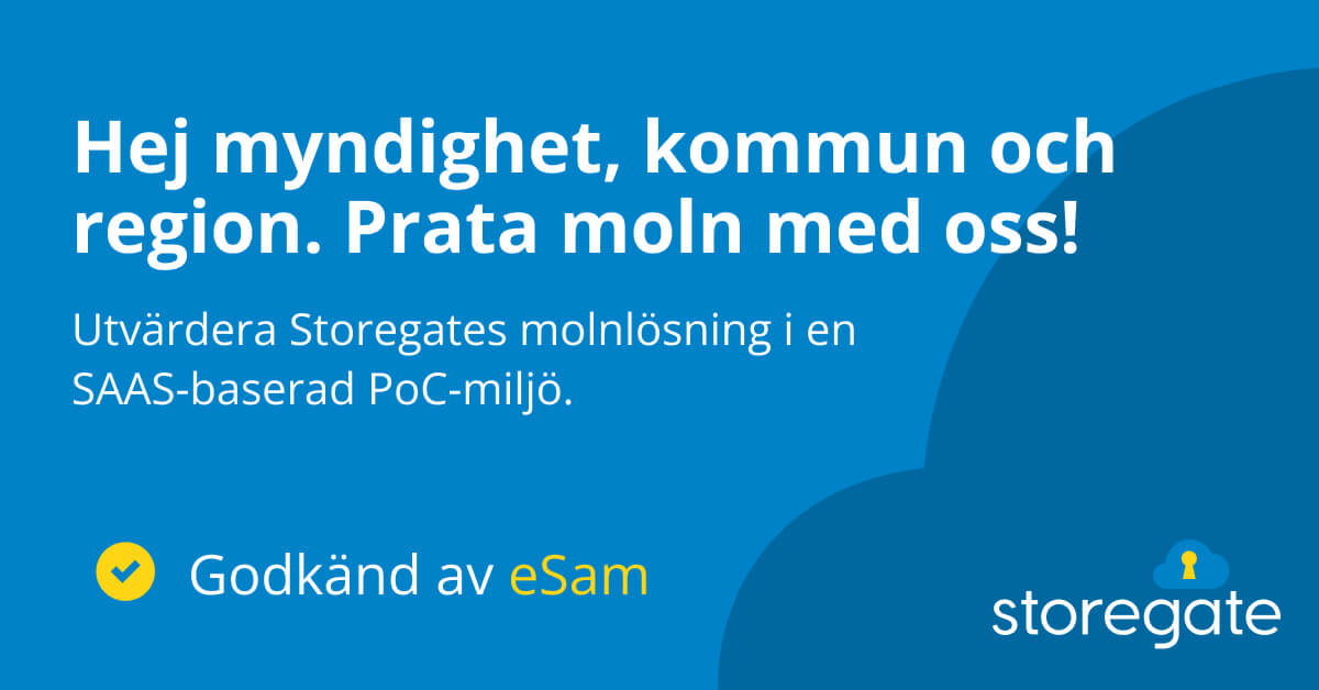 Hej myndighet, kommun och region esam